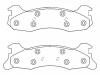 刹车片 Brake Pad Set:D343-7124A