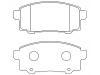 刹车片 Brake Pad Set:55200-62L00-000