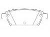 Bremsbelagsatz, Scheibenbremse Brake Pad Set:B5CA02648Z